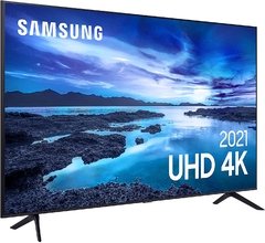 Smart TV LED 43" 4K UHD Samsung UN43AU7700GXZD - Alexa built-in, Bivolt na internet