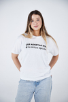 Remera "Que adoptar sea la unica opcion"