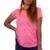 Remera Apex Liviana Jaspeada Gris / Pink Fluo - comprar online