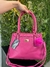 BOLSA COURO SINTETICO PINK