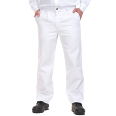 Pantalón clásico blanco