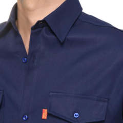 Camisa de trabajo azul - DEMETER