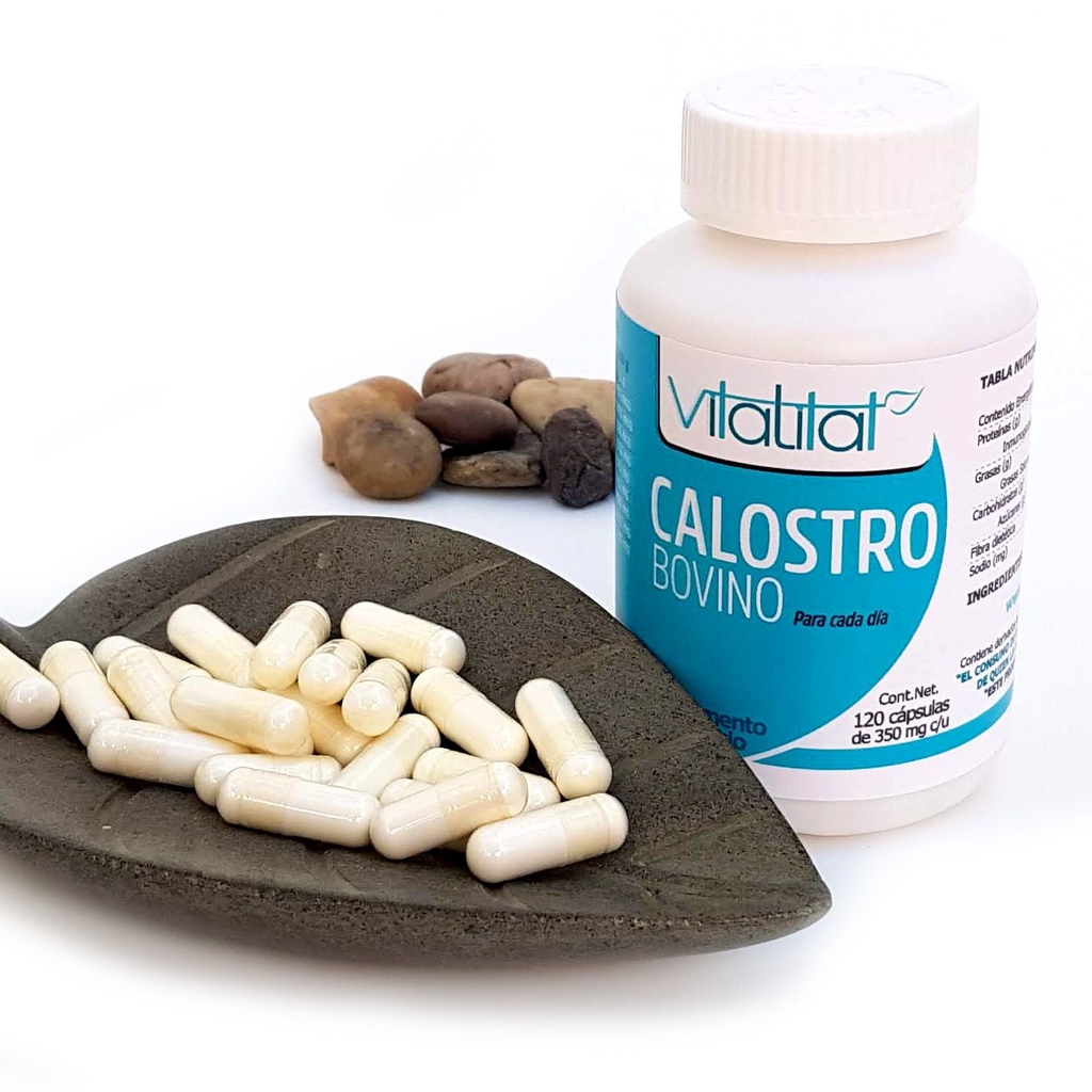 Calostro Bovino - 3000 mg - 180 Cápsulas