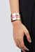 Bracelet - Dourado com detalhe pink - comprar online