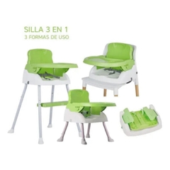 Silla de comer plegable 3 en 1 | Ok Baby