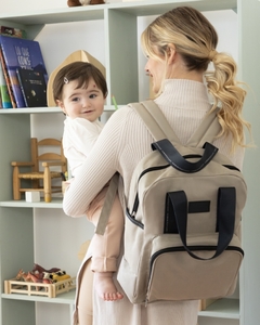 Mochila maternal Blanca | Happy Little Moments - tienda online