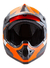 Casco Moto Hawk Rs7 Naranja Fluo - Km0 Motos