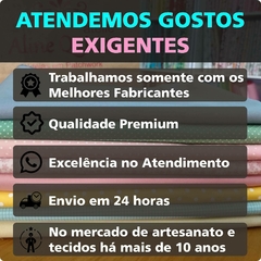 FERNANDO MALUHY - Coração com Pássaros Coleção Boutique do Pano - 50cmX150cm - Tecido Tricoline - comprar online