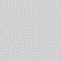 FABRICART - MINI ESTRELINHAS CINZA CANDY - 50cm X 150cm - Tecido Tricoline