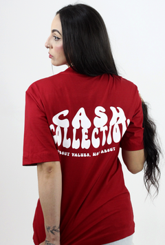 T-Shirt Cash Collection vermelha - comprar online