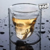 Copo Caveira Shot 150 Ml Vidro Whisky Tequila na internet