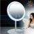 Espelho Maquiagem Led Ventilador 5x Iluminador Touch Usb - comprar online
