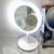 Espelho Maquiagem Led Ventilador 5x Iluminador Touch Usb - PresentePop - A autenticidade é nossa marca registrada!