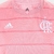 Camisa Flamengo Outubro Rosa 21/22 - Adidas - Feminina Baby Look - Estilo Boleiro