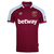 Camisa West Ham I 21/22 Bordô e Azul - Umbro - Masculino Torcedor