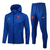 Conjunto Barcelona 21/22 Azul - Nike - Com Fecho e Capuz