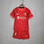 Conjunto Infantil Liverpool 21/22 - Vermelho - Camisa e Shorts - Nike