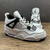 Air Jordan 4 Retro GS DIY White - Estilo Boleiro