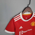 Imagem do Conjunto Infantil Manchester United 21/22 - Vermelho - Camisa e Shorts - Adidas