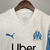 Conjunto Infantil Olympique Marseille 21/22 - Branco - Camisa e Shorts - Puma - Estilo Boleiro