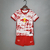 Conjunto Infantil RB Leipzig 21/22 - Vermelho e Branco - Camisa e Shorts - Nike