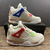 Air Jordan 4 Retro Rice White RED BLUE - Estilo Boleiro