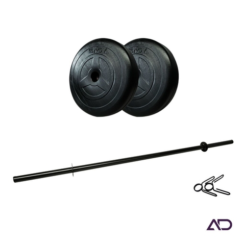 10 kg Discos de Pesa de Hierro 30 mm - Helisports