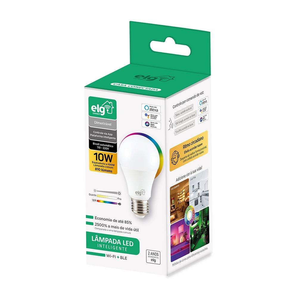 Fita LED RGB Inteligente Wi-Fi 3 Metros SHFL200 ELG