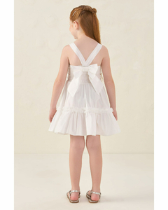 Vestido Festa Infantil Branco Strass Petit Cherie 116 - comprar online