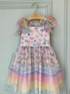 Vestido Festa Infantil Corações Candy Petit Cherie 228