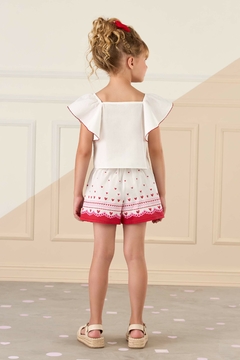 Conjunto Infantil Menina Short e Blusa Corações Mon Sucré 268 - comprar online