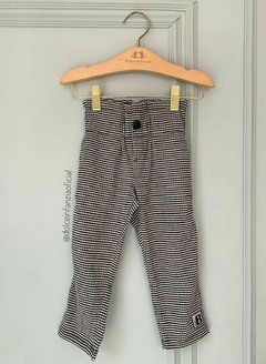 Calça Infantil Menina Xadrez Preto Marrakesh B1171