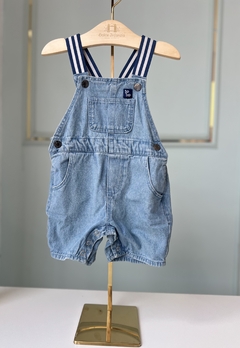 Jardineira Baby Menino Jeans Tip Top 13500127 - comprar online