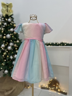 Vestido Festa Baby Degradê Candy B1150