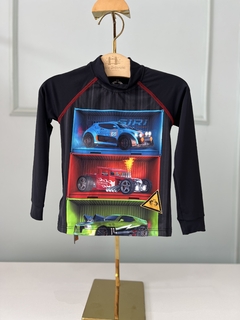 Blusa Proteção UV50 Manga Longa Menino Siri Kids Lucca Cars 38501 - comprar online