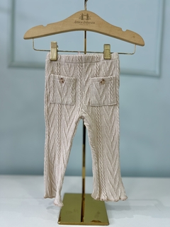 Calça Baby Tricot Bege B1124 na internet