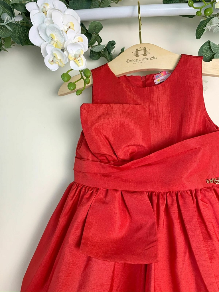 Vestido vermelho best sale mon sucre