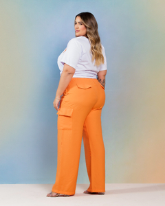 Calça Cargo Tangerina - comprar online