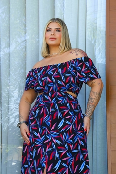 Vestido Midi Viscolinho - Antonietta Plus Size