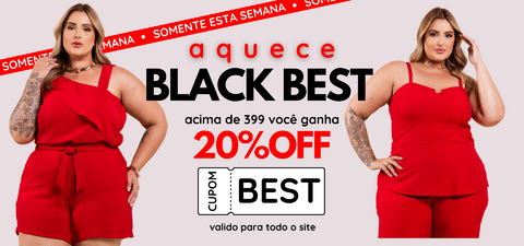 Imagem do banner rotativo Antonietta Plus Size