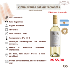 VINHO BRANCO SOL SUL TORRONTES - comprar online