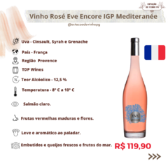 VINHO ROSÉ EVE MEDITERANÉE IGP - comprar online