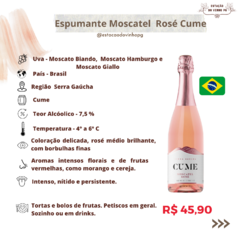 ESPUMANTE CUME ROSÉ - comprar online