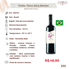 VINHO TINTO SECO FINO MERLOT na internet