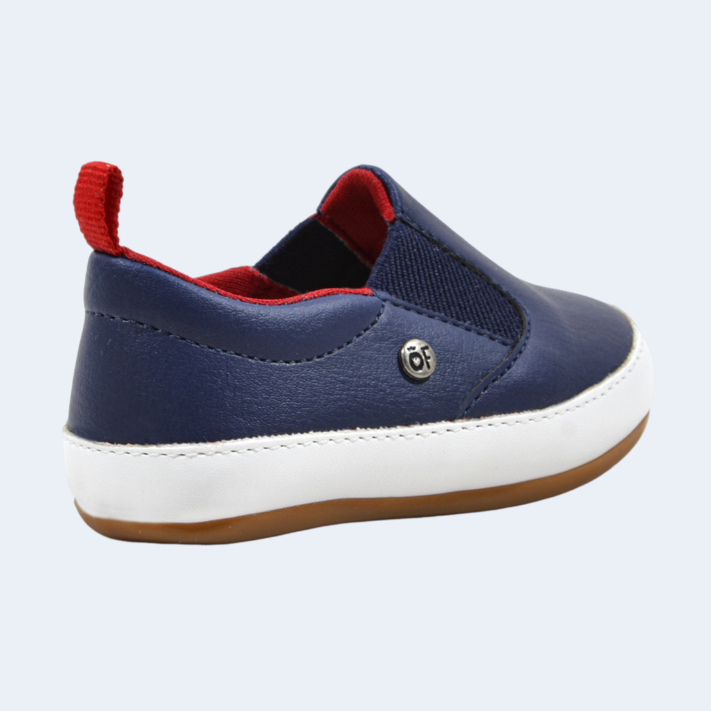 Sapato infantil azul store marinho