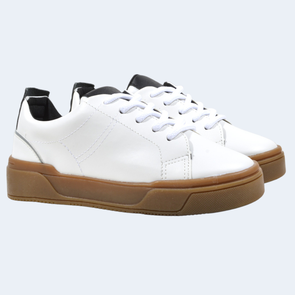 Tenis escolar store branco infantil masculino