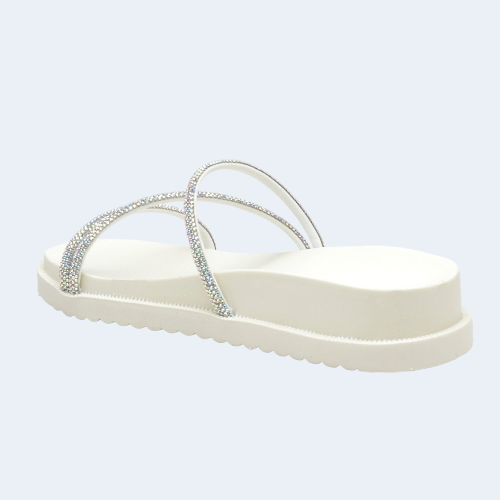 Sandália Birken Feminina Off White OrtoFino