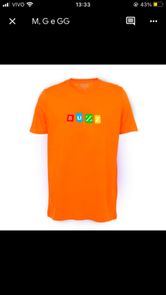 Camiseta Buzz - Toy logo na internet