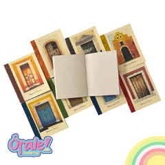 Cuaderno Mexicano Mexican Doors Pequeño - comprar en línea