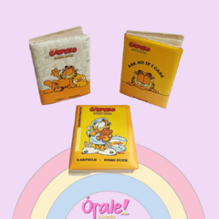 Libretas acolchonadas Garfield.